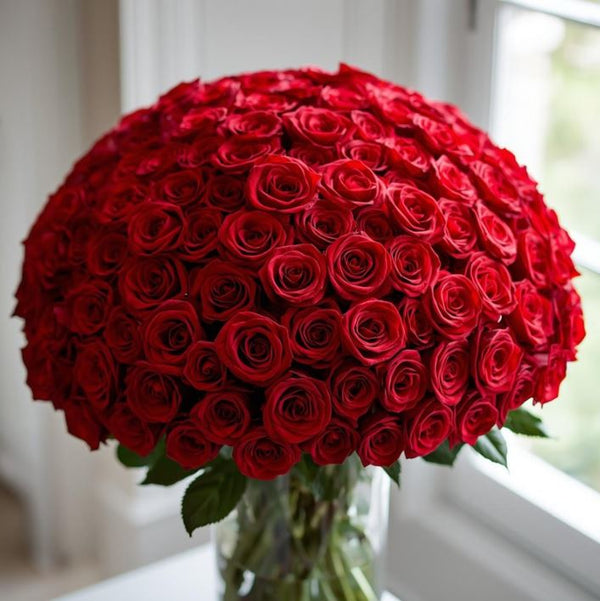 Blooms for a Baddie - One HUNDRED Roses