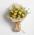 Golden Glow Wrapped Bouquet