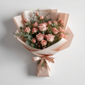 Blush Pink Wrapped Bouquet
