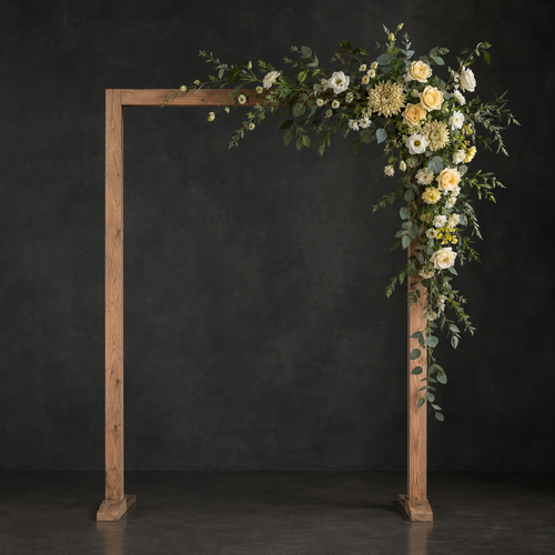 Arch Florals - Arbor - Asymmetrical Right Side Cascade
