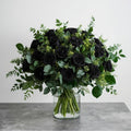 Gothic Beauty Black Rose Arrangement