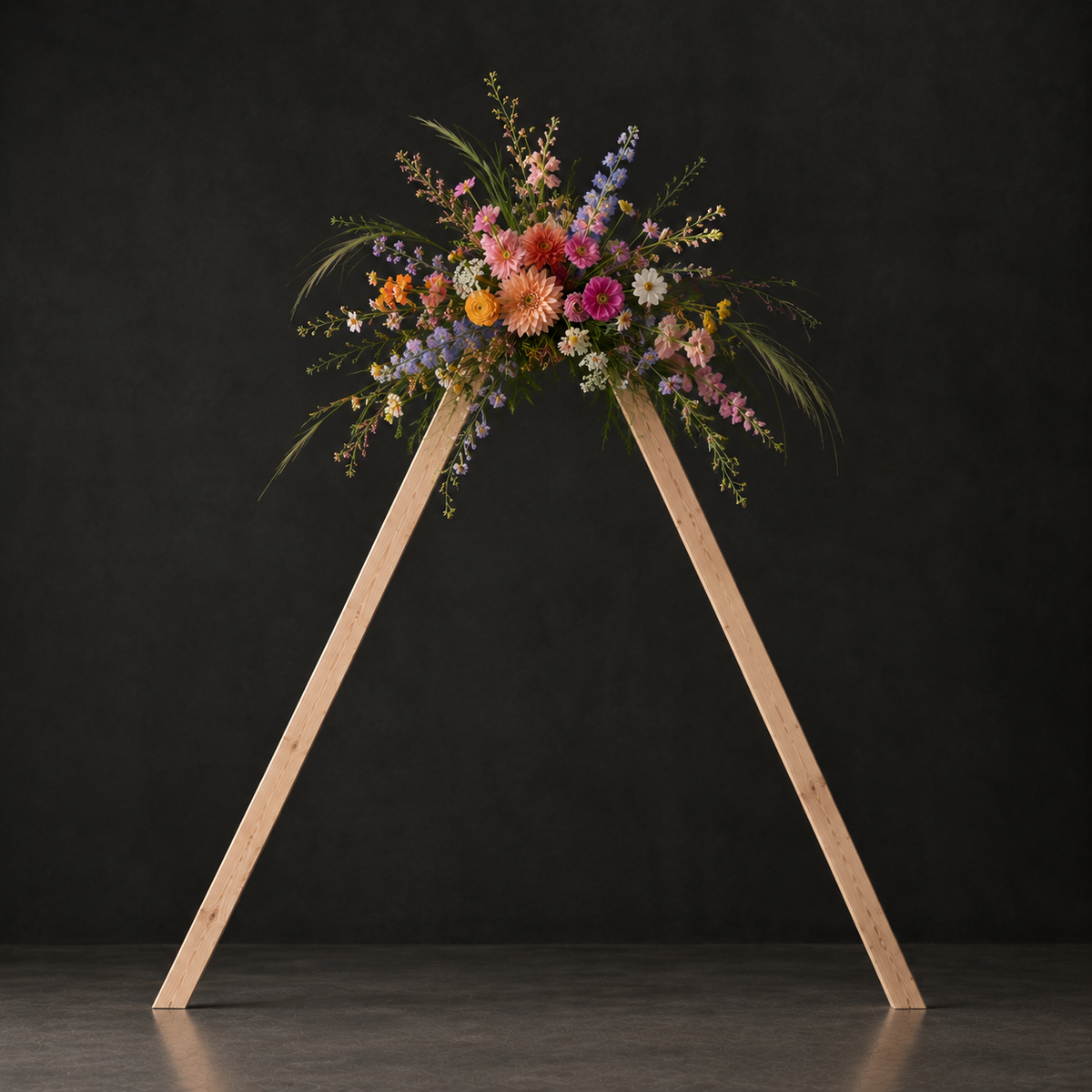 Arch Florals - Triangular - Center Focal