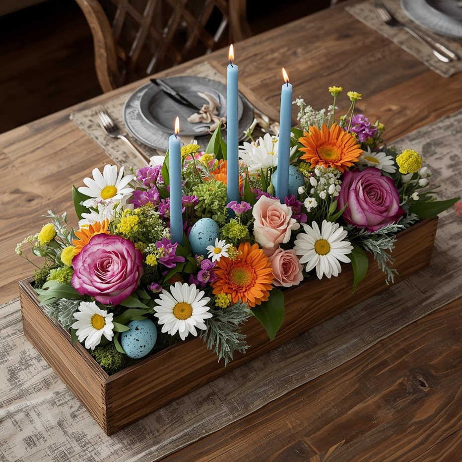Spring Table Centerpiece