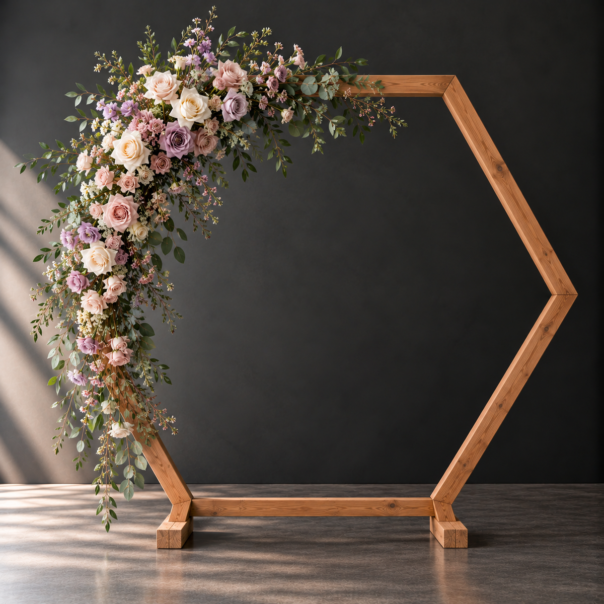 Hexagon Arch – Corner Cascade