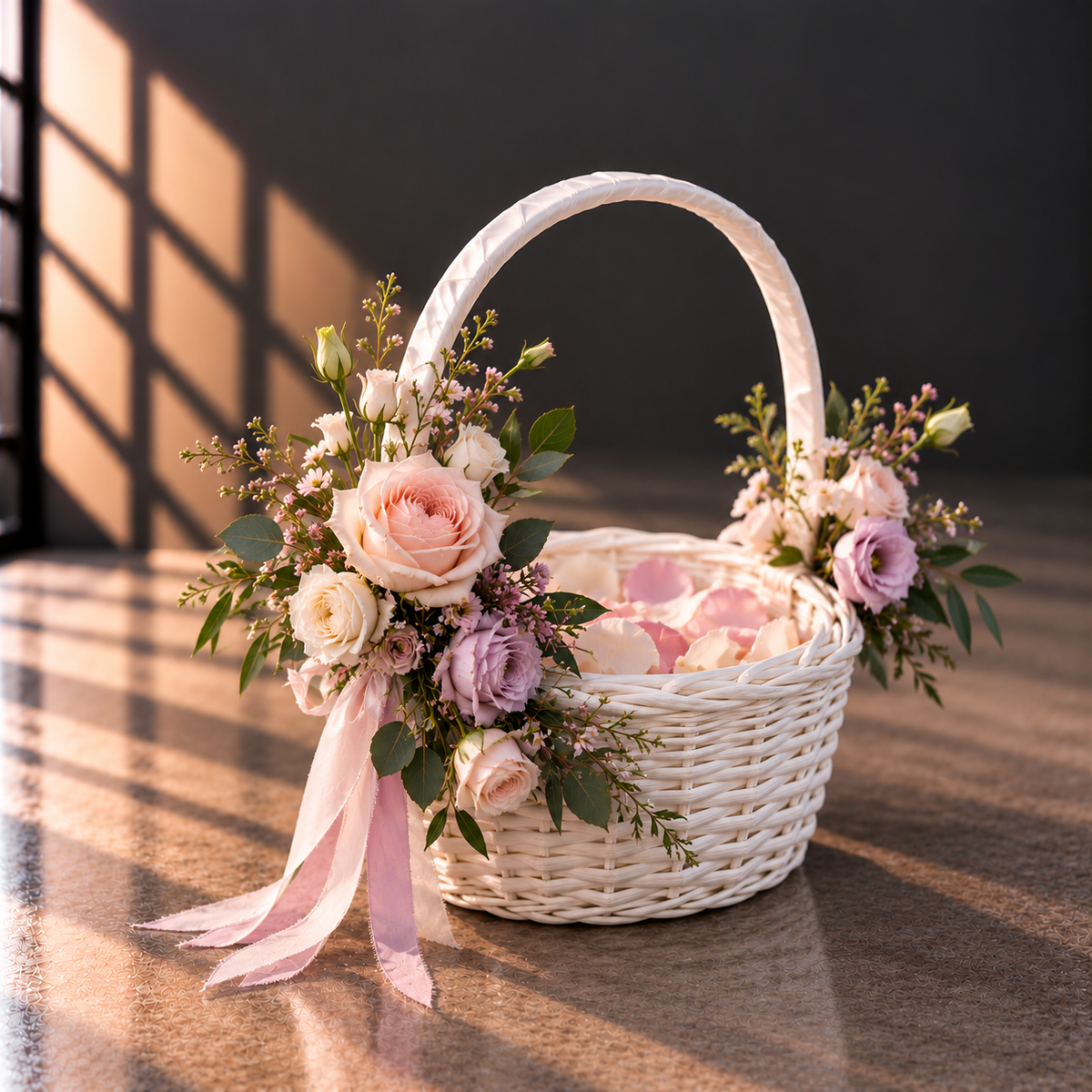 Flower Petal Basket