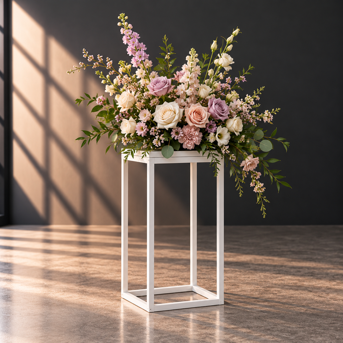 Lush Pedestal Florals