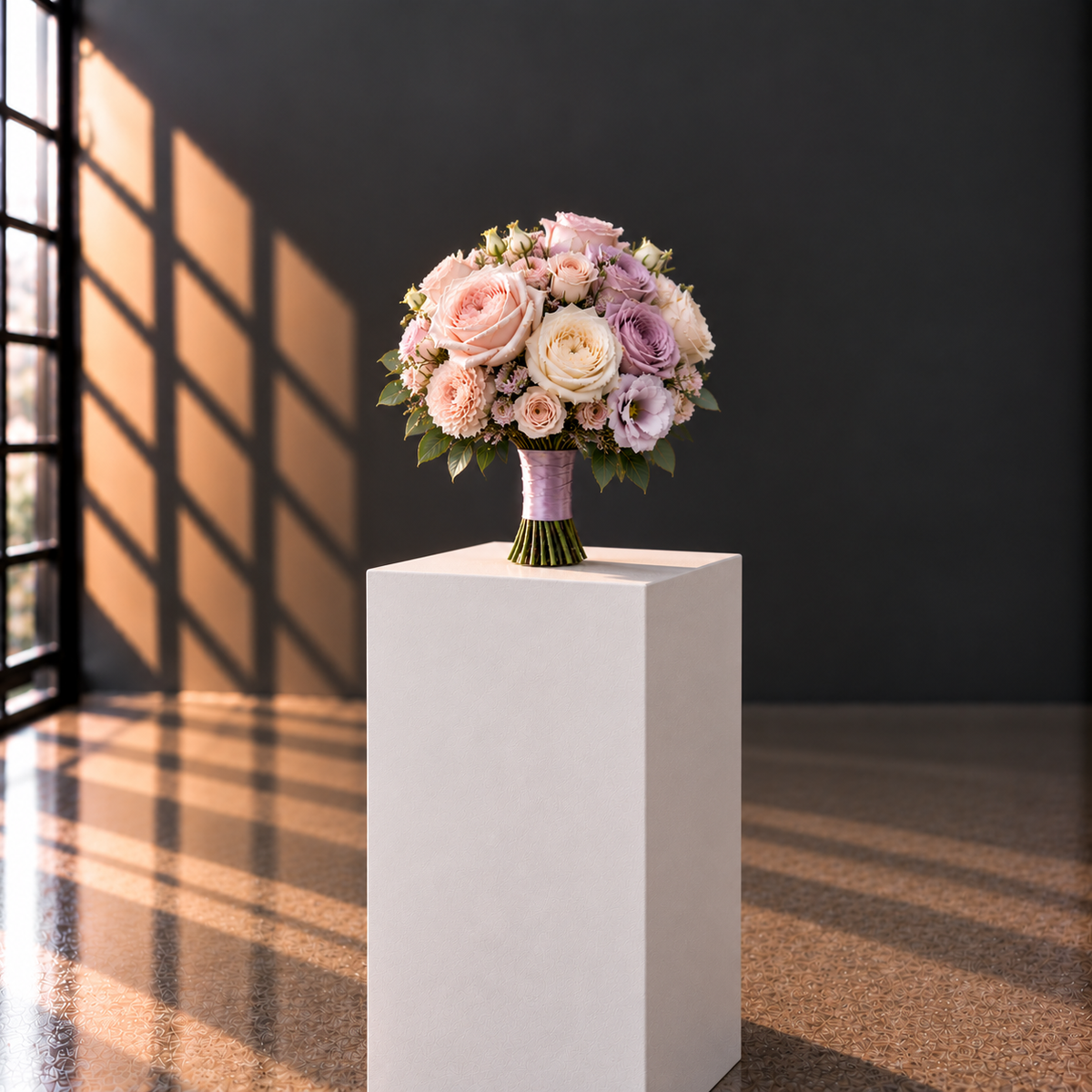Round Bridal Bouquet