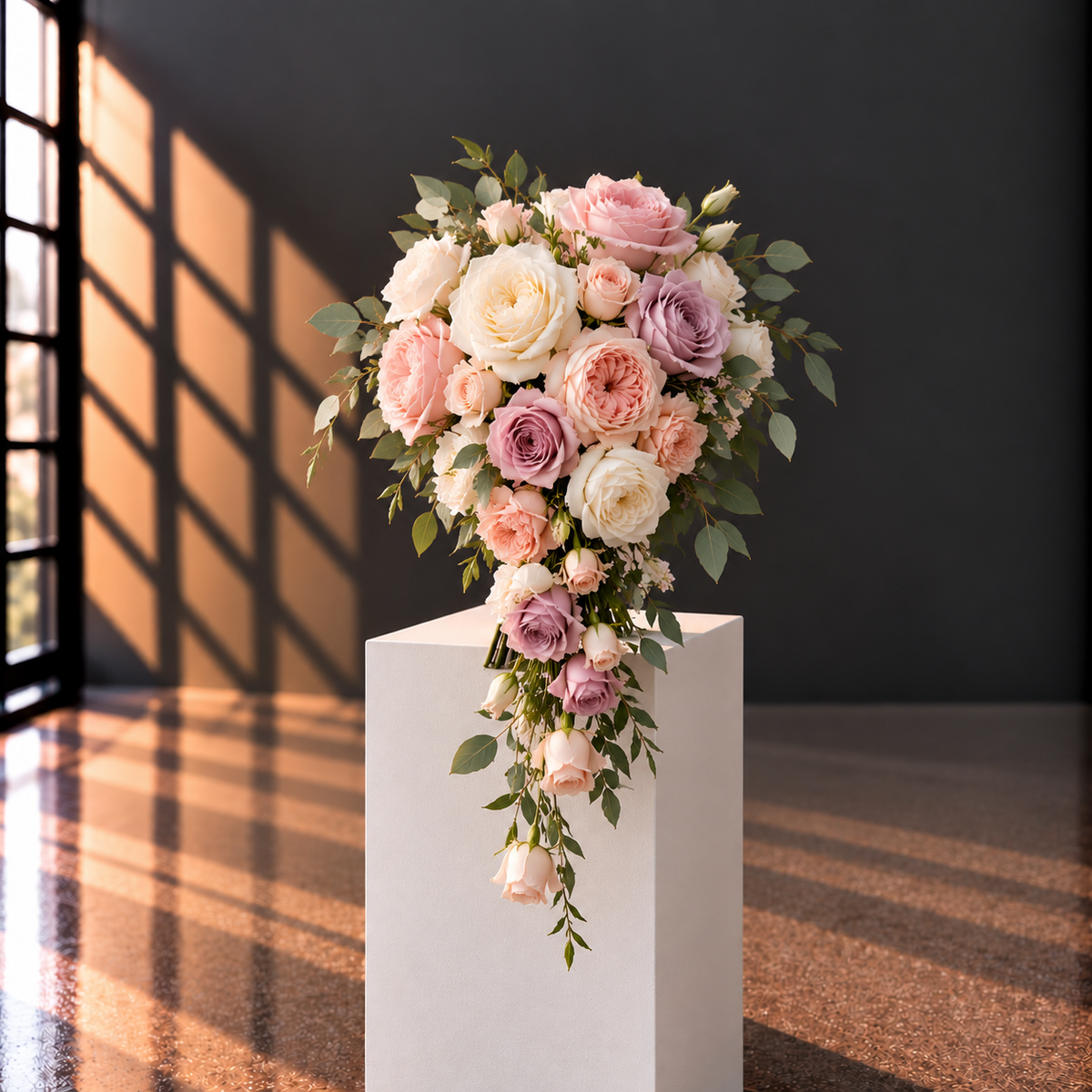 Cascading Bridal Bouquet
