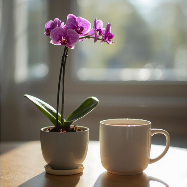 Orchid and Herbal Tea Care Package