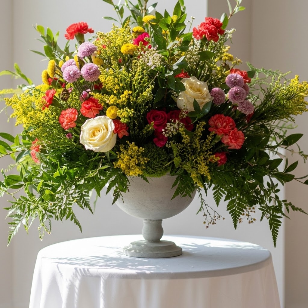 Vibrant Luxury Garden