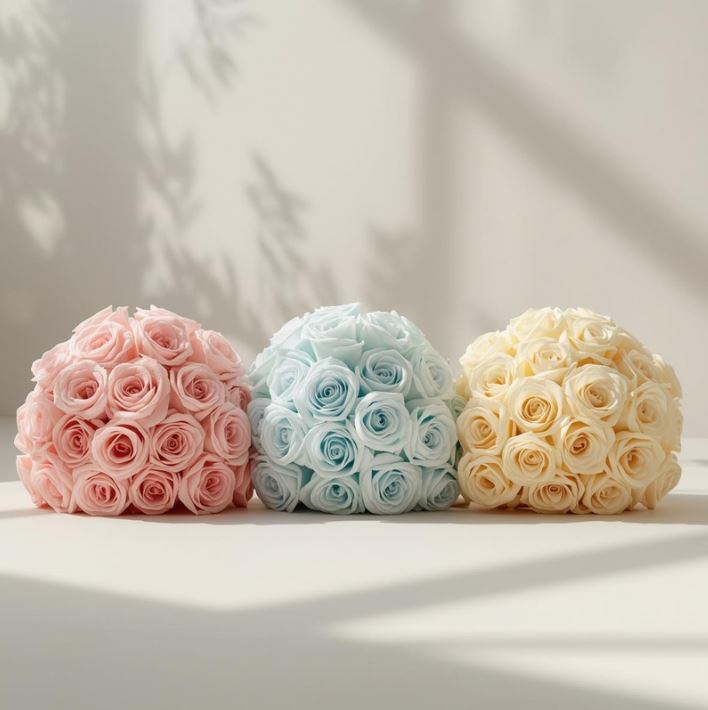 Baby Bump Blooms - Baby Shower Flower Gift Set