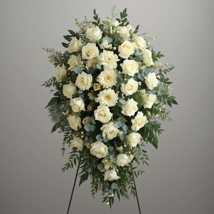 Serenity Spray - Memorial Flowers for Funerals and Remembrance