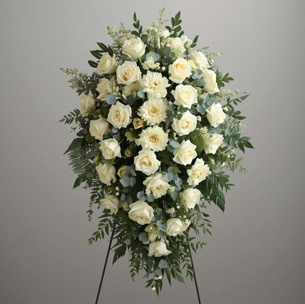 Serenity Spray - Memorial Flowers for Funerals and Remembrance