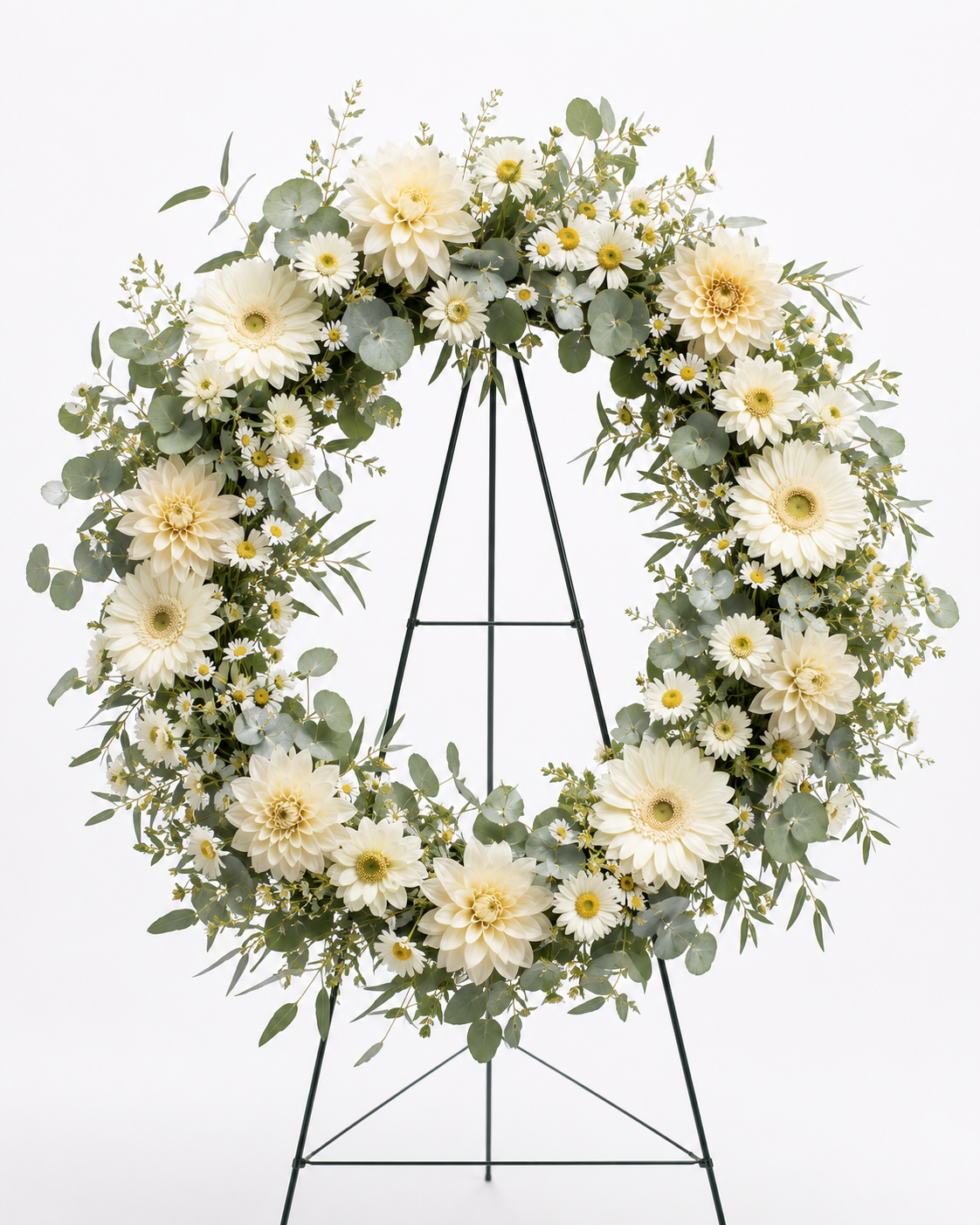 Soft and Elegant Open Wreath