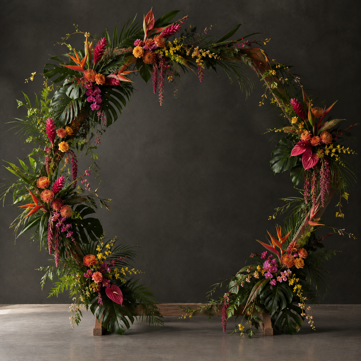 Arch Florals - Hexagon - Lush Surround