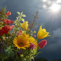 Get well soon flowers cheerful bouquet for hospital delivery and recovery