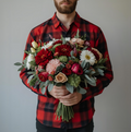LumberSnack love masculine bouquet with beef jerky gift for men
