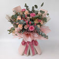 Blush Pink Wrapped Bouquet
