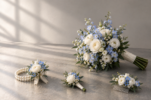 Coastal Blue Personal Florals - Wedding, Prom, Homecoming, Dances, Events