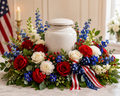 Urn Adornment - Patriotic