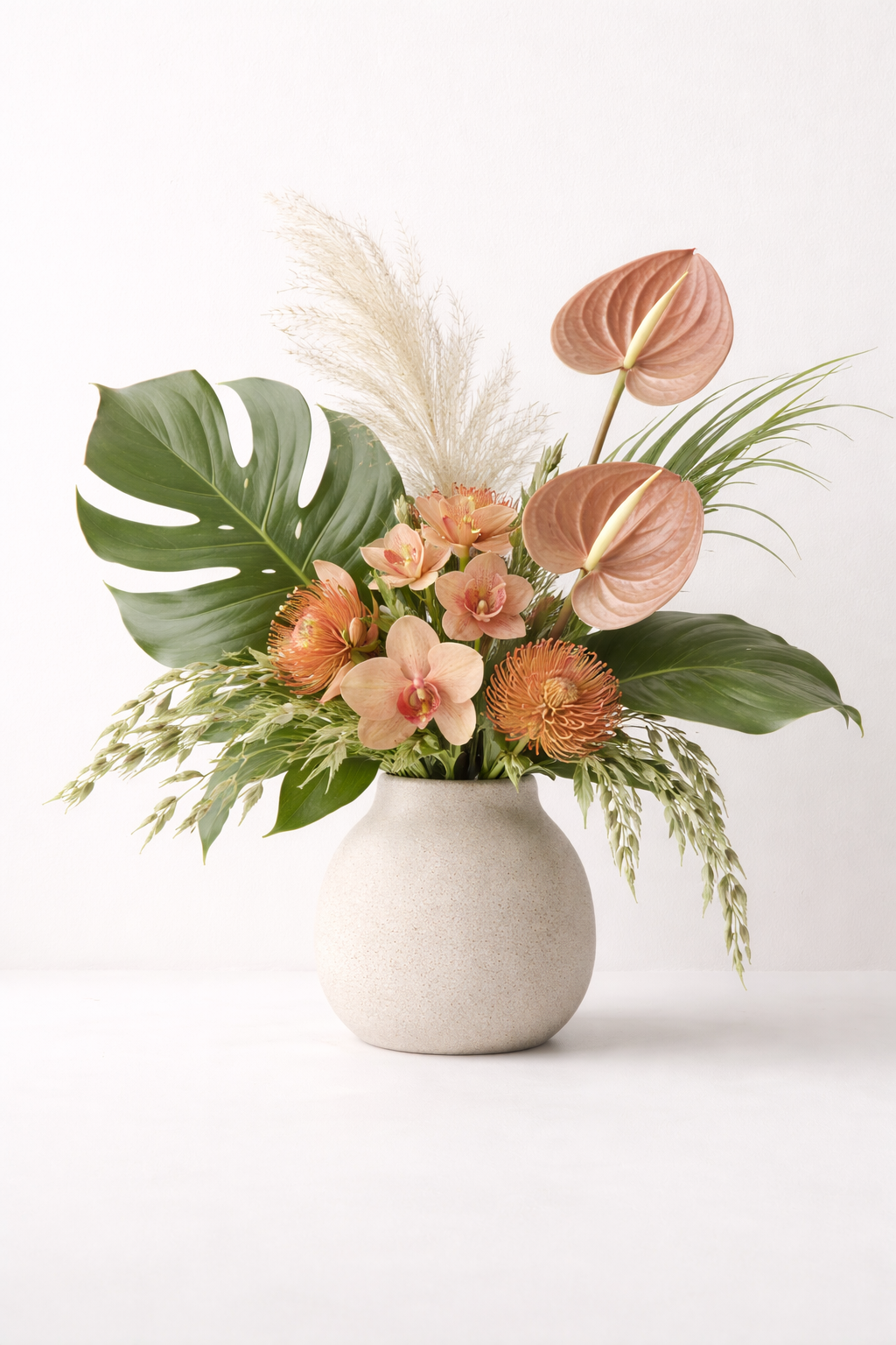Upscale Warm Tropical Arrangement