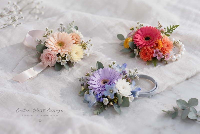 Custom Corsage and Boutonniere