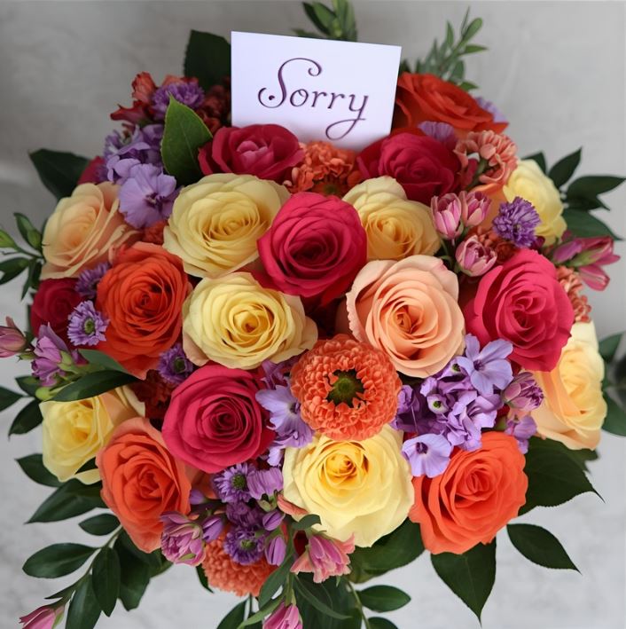 Forgive Me Flowers