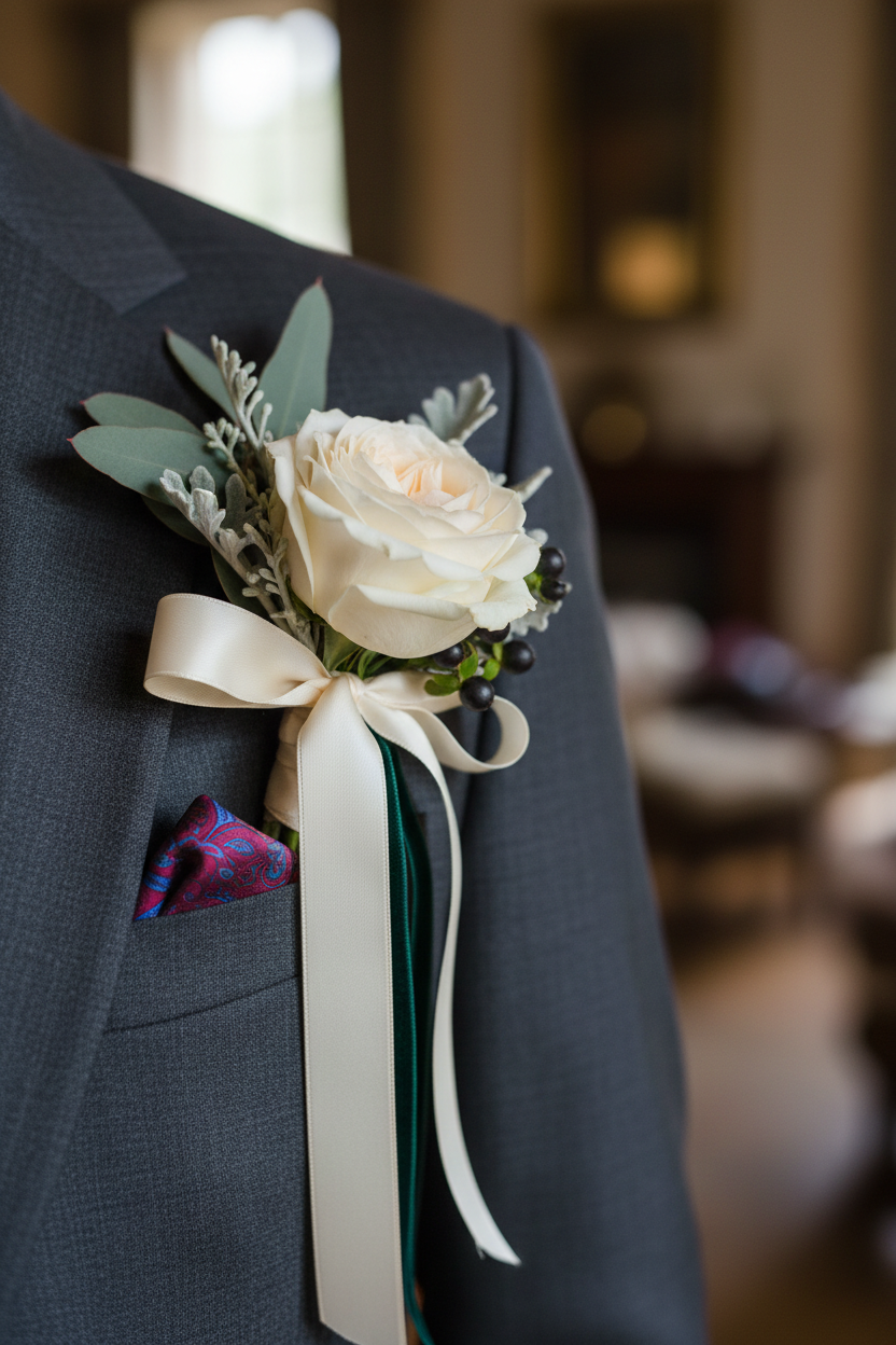 Wedding Boutonniere